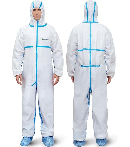 DuPont Tyvek TY127S Disposable Coverall with Respirator-Fit Hood